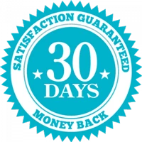 30 Day Money Back Guarantee Badge